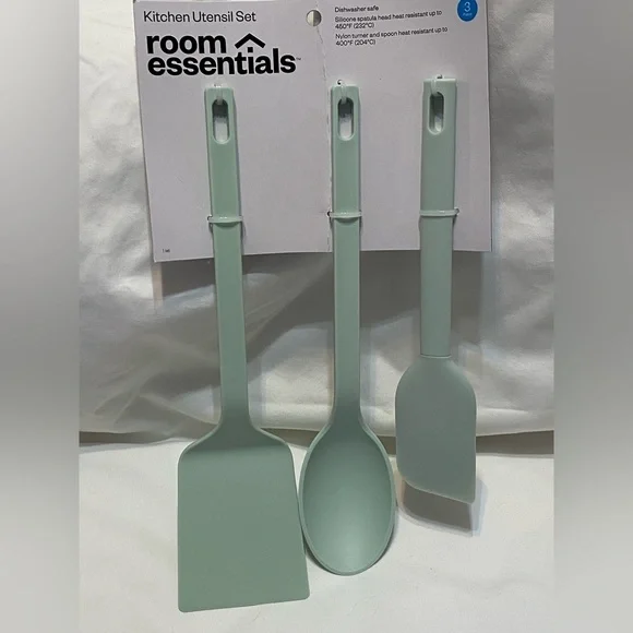 Room Essentials Sage Green Cooking Utensil Trio