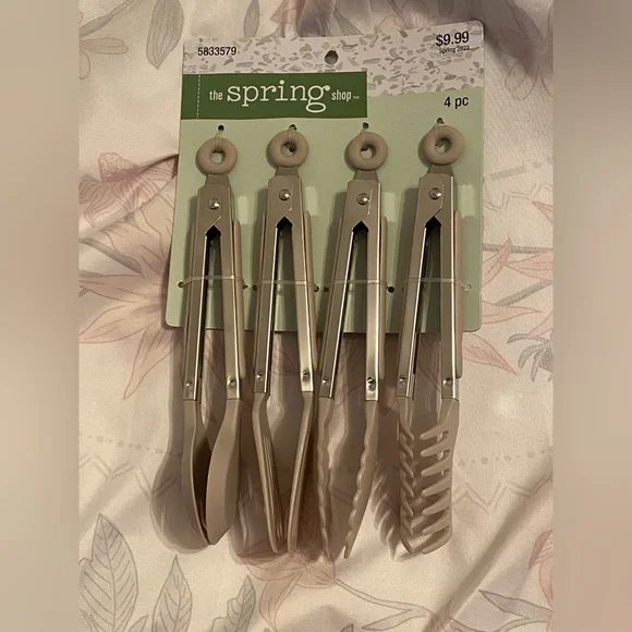 Mini set of Kitchen utensils great for mini crock pots, shower gifts NEW