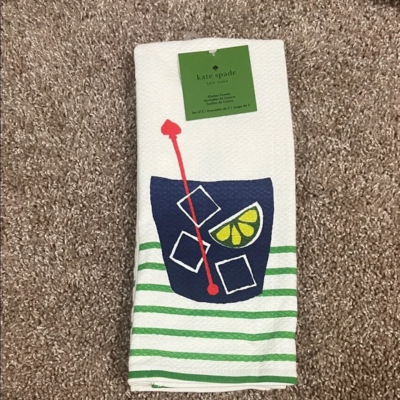 Kate Spade set of 2 Kitchen Towels