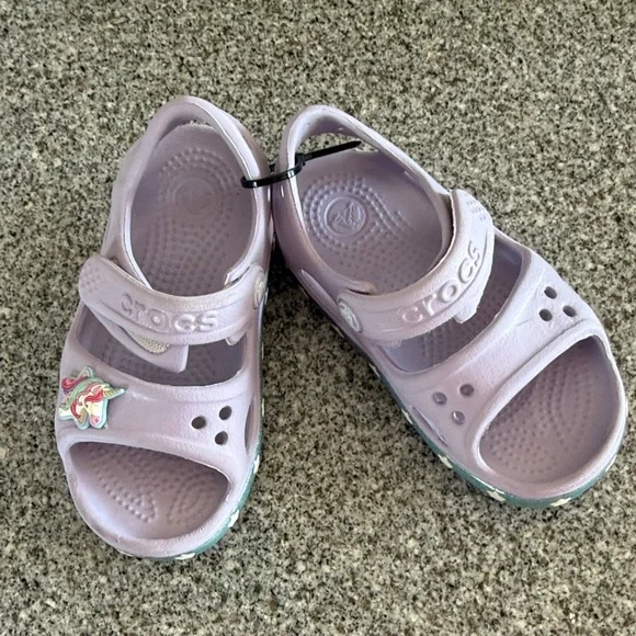 CROCS Kids' Light Purple Sandals