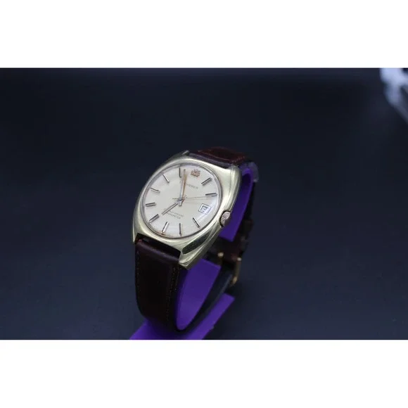 Vintage 1970s Bucherer Officially Certified Chronometer Automatic Swiss Watch
