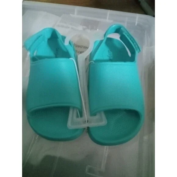 Toddler Beck Footbed Sandals - Cat & Jack™ Blue 10T
