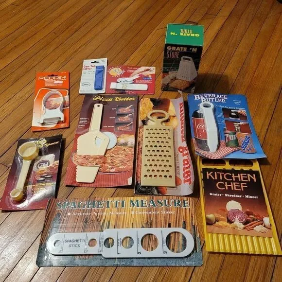 Vintage Bundle Kitchen Utensils 10 Total