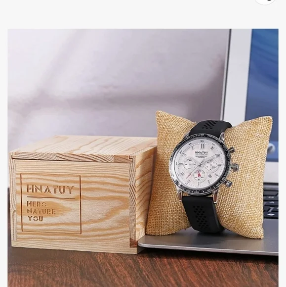 HNATUY Watch for Men Water and Shock Resistance