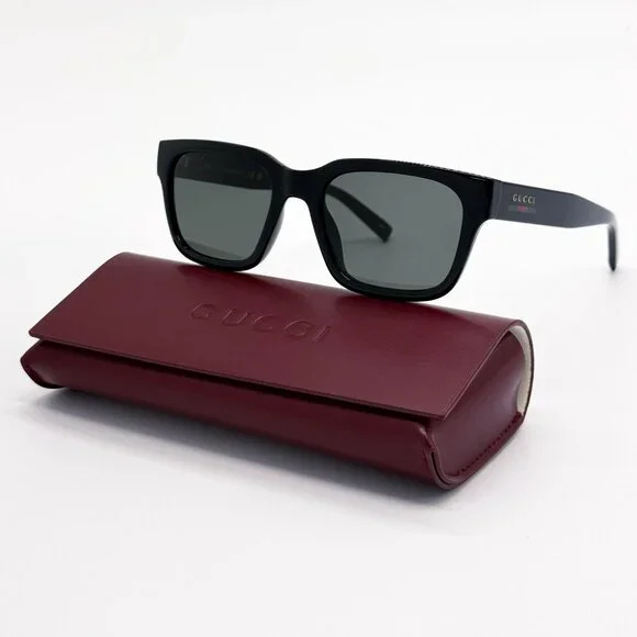 NEW GUCCI SUNGLASSES GG1857S 001 BLACK MEN EYEWEAR GUCCI
