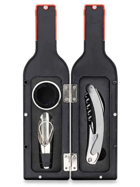 Wine Bottle Accessory Kit -🍷🖤