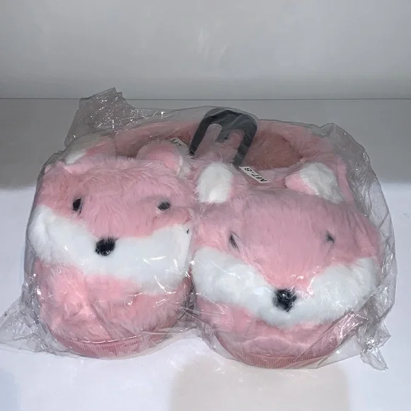 PINK RABBIT SLIPPERS
