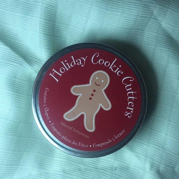 Marcel Shurman Holiday Cookie Cutters New without tags