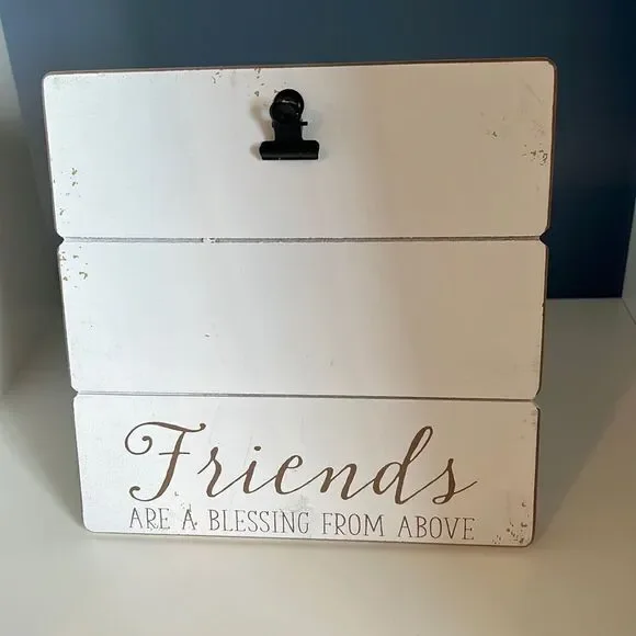 7x7 FRIENDS ARE A BLESSING FROM ABOVE SIGN