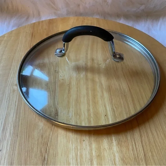Wear Ever Pan Lid Size 8” Glass Lid‎ Handle On Top
