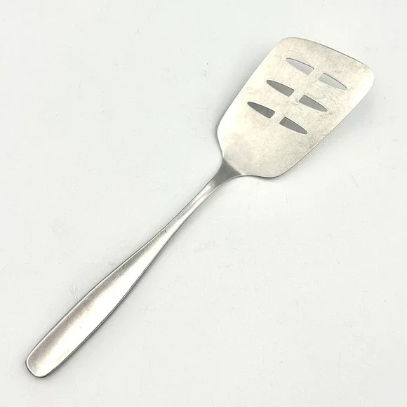 VTG WMF Cromargan Germany Slotted Spatula Turner Silver Stainless Steel MCM 10in