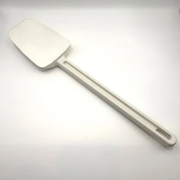 Vintage Rubbermaid Commercial High Heat Scraper Spatula White 13