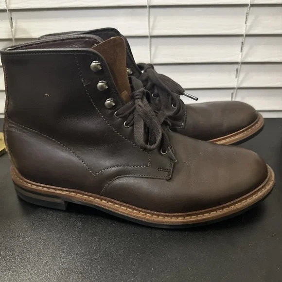 Allen Edmonds Higgins Mill Chromexcel Natural Tan Size 9