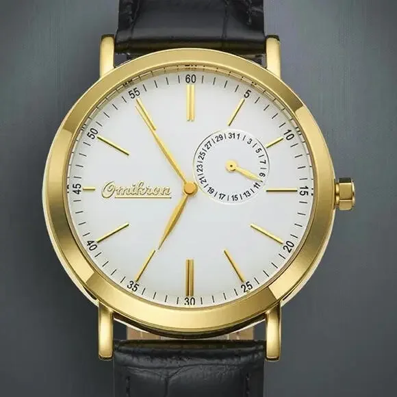 Rare Omikron Marauder‎ Mens Elegant Dress Watch New In Box