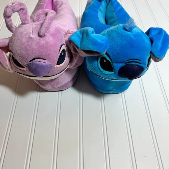 Stitch and Lilo Size 4/5 Kids Slippers NWT