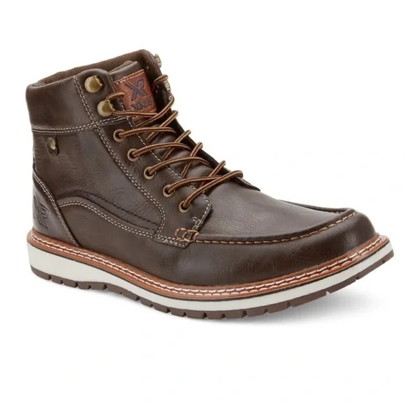 NWT mens XRay Dover Brown ankle Chukka lace up boots size 11