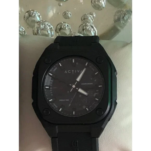 Men's Activa X Invicta Digital Watch Black