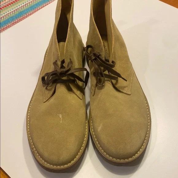 Todd Snyder Nomad Suede Boots in Tan Sz 14. NWOB