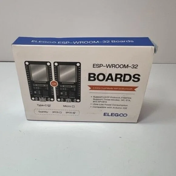 ELEGOO ESP-WROOM-32 Boards 3PCS Type-C WiFi Bluetooth New Development Module