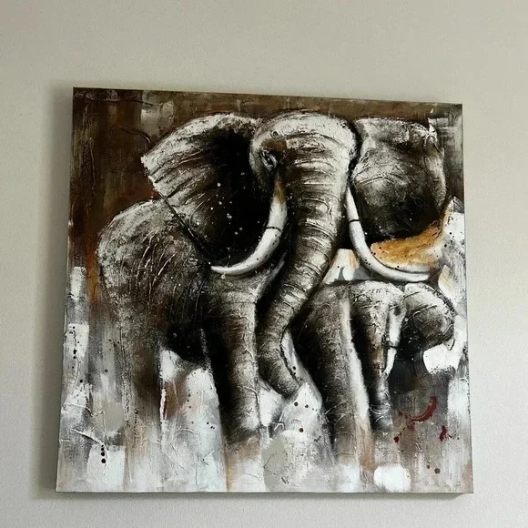 Elephant Canvas Print
