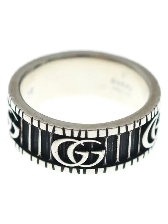 Gucci Double Ring Silver