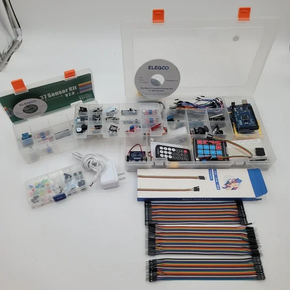 Elegoo Mega 2560 Most Complete Starter Kit & 37 Sensor Kit V2.0 for Arduino