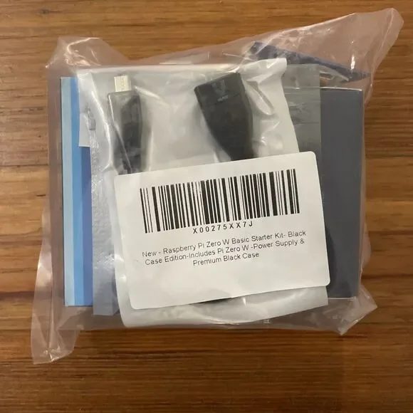 Vilros Raspberry Pi Zero W Starter Kit Sealed Black Case Power Supply NWT
