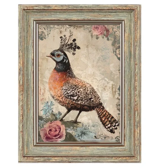 French Country Quail Wall Art