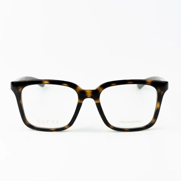 SALE! NEW Gucci GG1738O 002 Havana Grey Unisex Square Eyeglasses GG 1738O