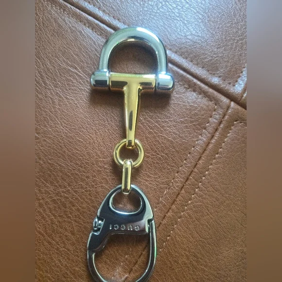 Gucci Horsebit Keychain Bag Charm Accessory Bucklle Clip