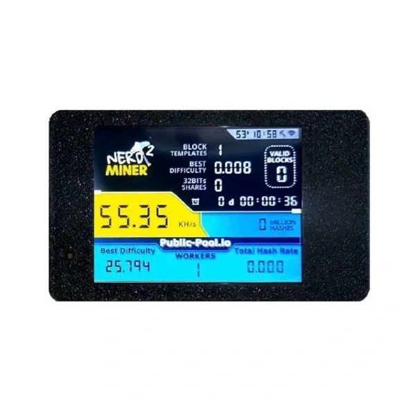 Nerd Miner Digital Display