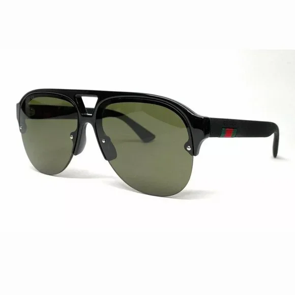 Gucci Black Men's 59mm Sunglasses