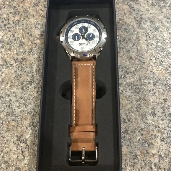 Equipe Turbo Genuine Leather - Band Watch