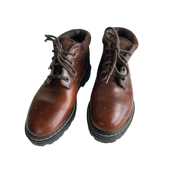 Eastland Men’s Brown Leather Boots 9.5M #Workwear #MadeInUSA