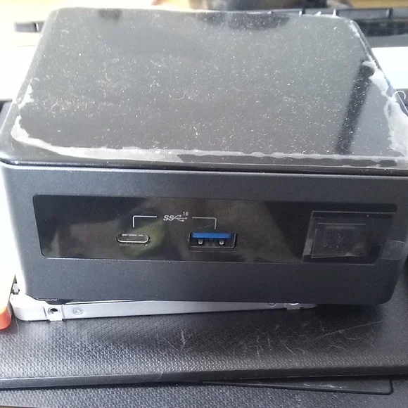 Compact Black Mini PC