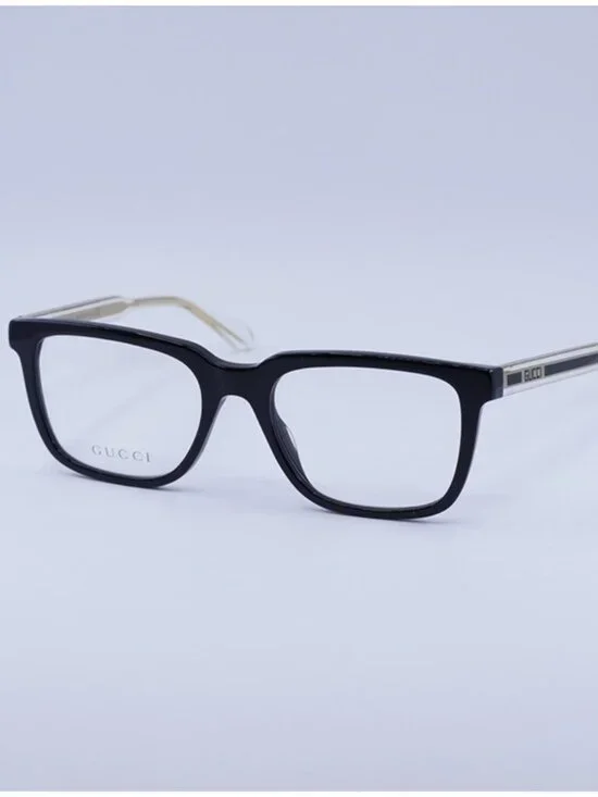 Gucci GG0560O 005 Eyeglasses Black 55mm Square Frame