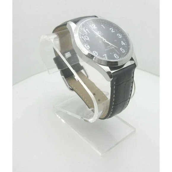New Q & Q Quartz IPS 3 Bar Water Resistant Analog Dial Casual Watch (B491)