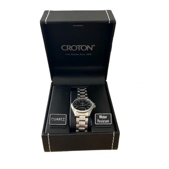 Crotons mens’s wrist watch.