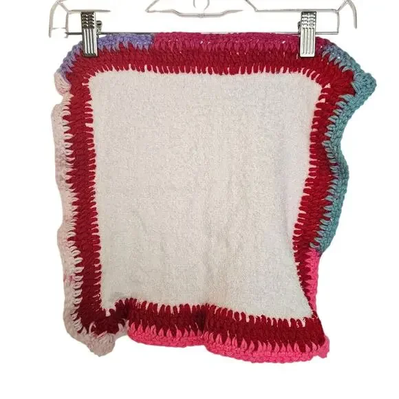 Washcloths w/ Crochet Edges-Set of 6