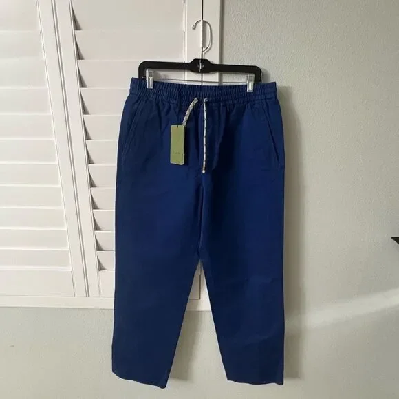 NWT Gucci Men's Blue Pants fits large /xl