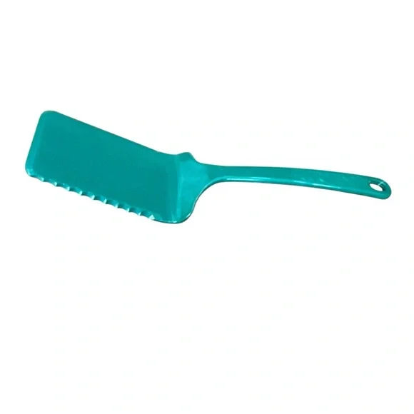 Robinson Ultratemp Green Serrated Spatula Flipper Turner #2104 - Made in USA