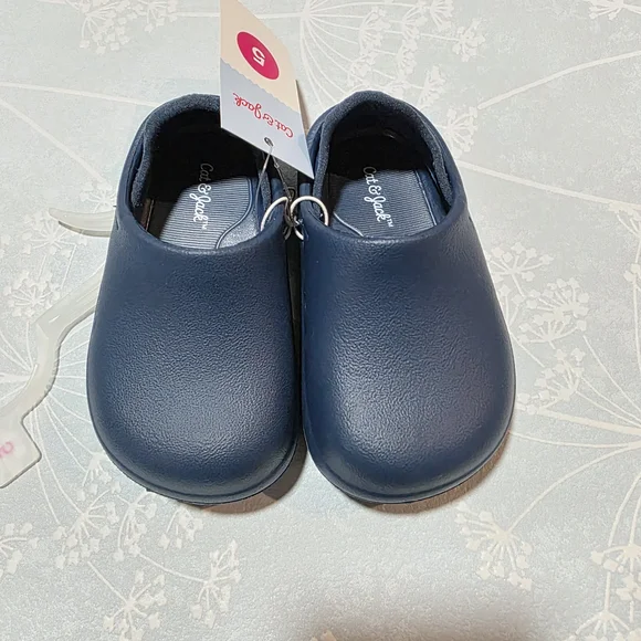 Toddler Boys' Rowan Slip On Round And Closed Toe Blue Water Shoes Cat & Jack 5