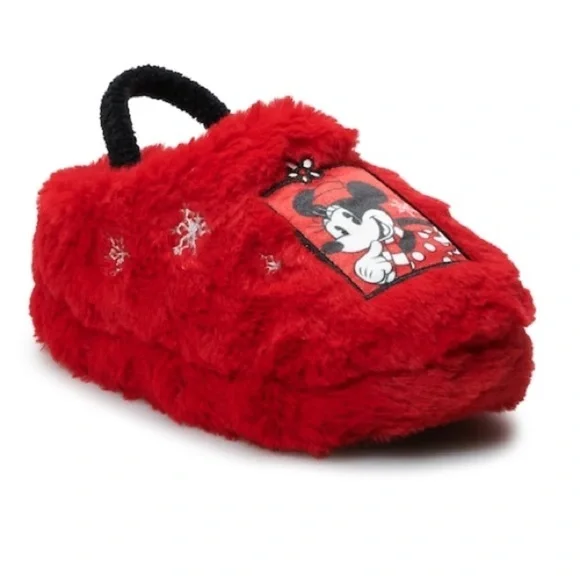 Disney's Minnie Mouse Toddler Girls' Clog Slippers​