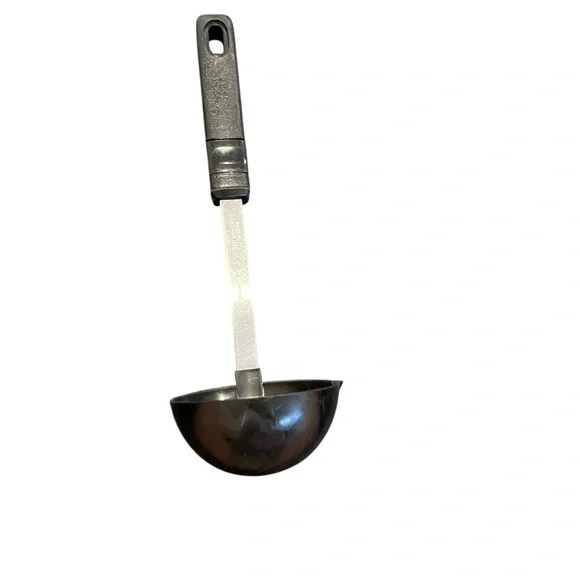 Vintage EKCO best results Ladle black stainless kitchen retro
