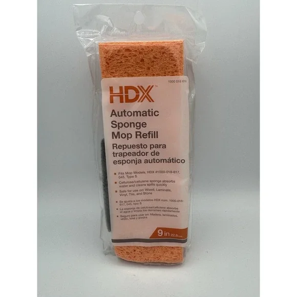 HDX Automatic Sponge Mop Head Refill - 9