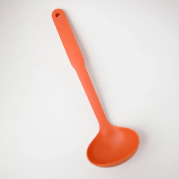 Hitze-beständig Ladle Orange Kitchen Utensil Heat Resistant 410°F (210°C) Retro