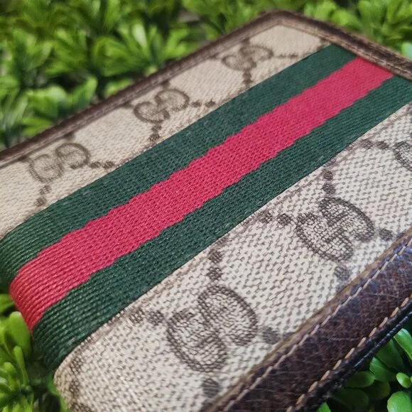 Gucci Ophedia Sherry Line Bifold Wallet