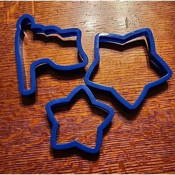 Lot of 4th of July Independence Day‎ Cookie Cutter Set Baking Fondant Cutters