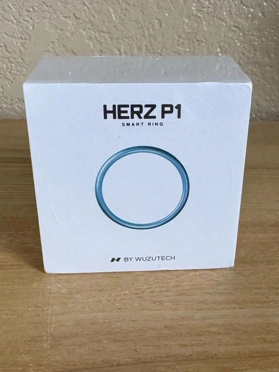 HERZ P1 Smart Ring in Midnight Black