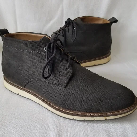 Goodfellow Men’s Chukka Boots Shoes Size 9.5 Dark Gray